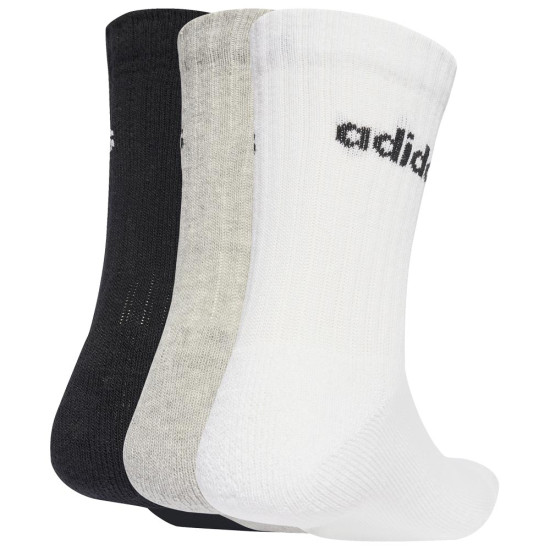 Adidas Κάλτσες Linear Crew Cushioned Socks 6 Pairs